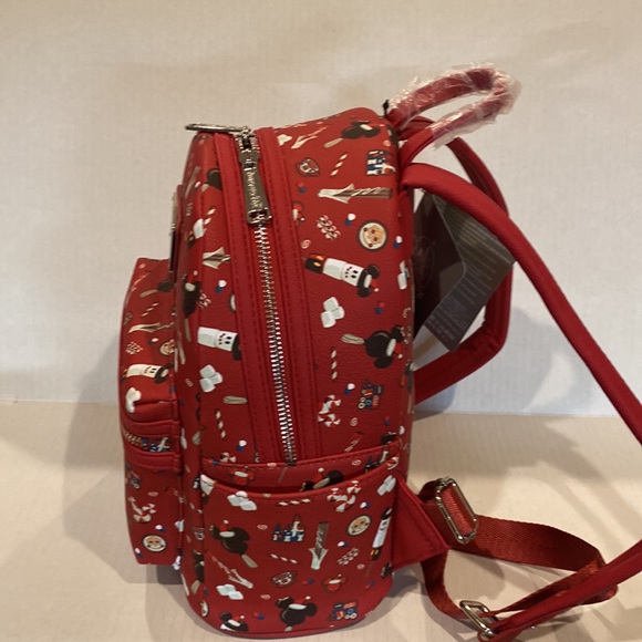 Loungefly Disney Red Backpack - Picture 7 of 8